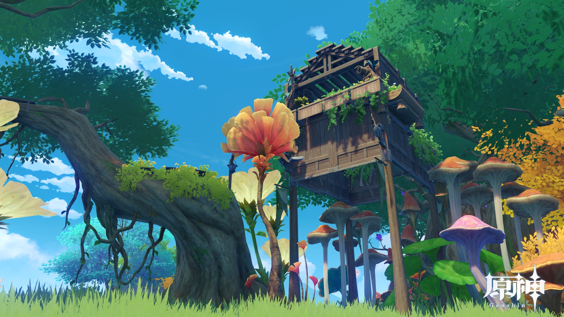 小さな秘密基地🌳(塵歌壺4) Genshin Impact | HoYoLAB