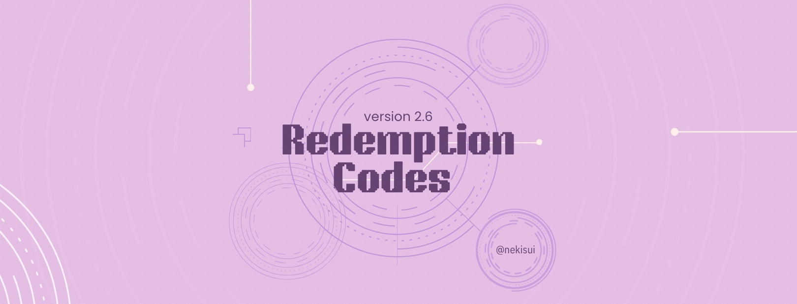 Version 2.6 (Phase 1) ─ New Stella Jade & Credits Redemption Codes