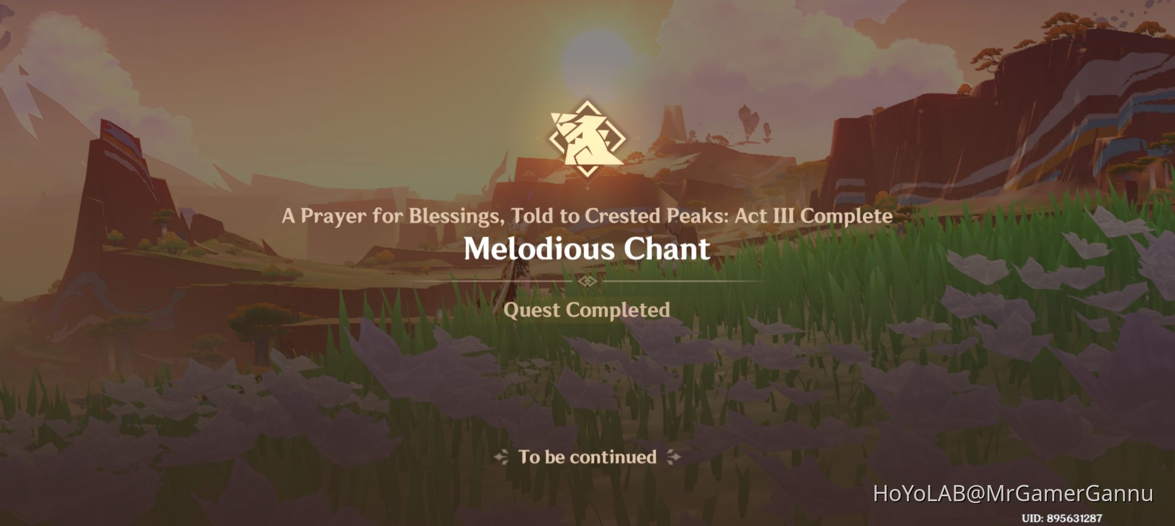 A Prayer for Blessings, Told to Crested Peaks Genshin Impact | HoYoLAB