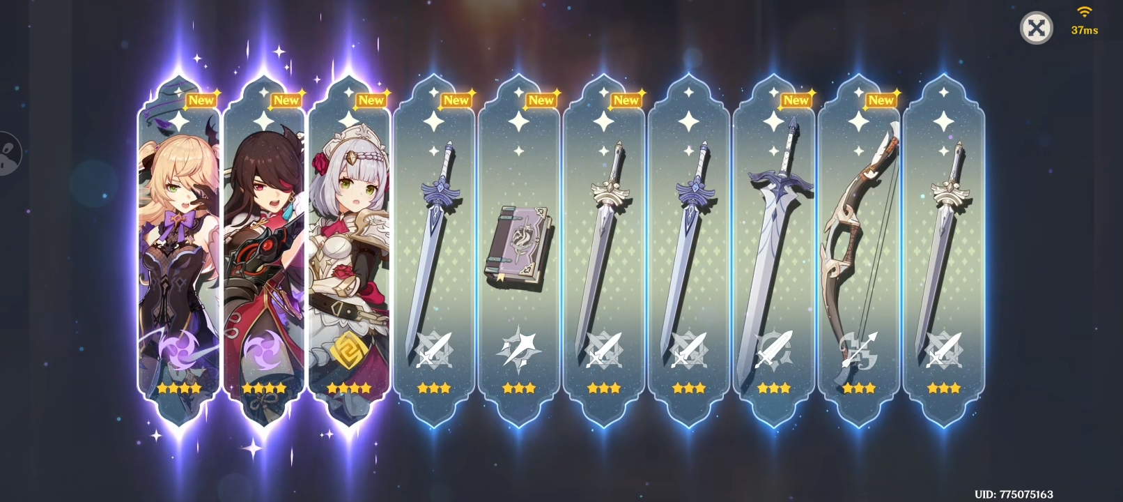 this was my first ten pull when I was a low ar 💀 Genshin Impact | HoYoLAB