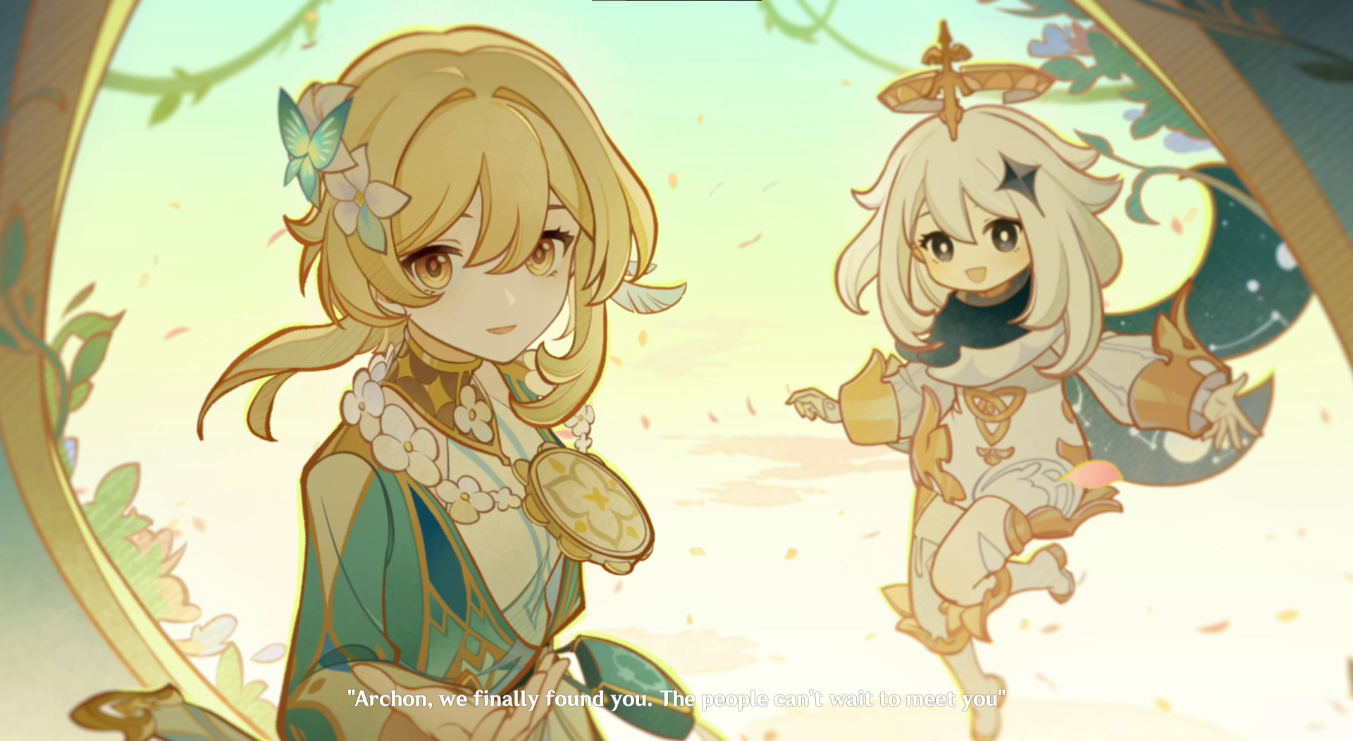 The Traveler as the Knight of Flowers~ Genshin Impact | HoYoLAB