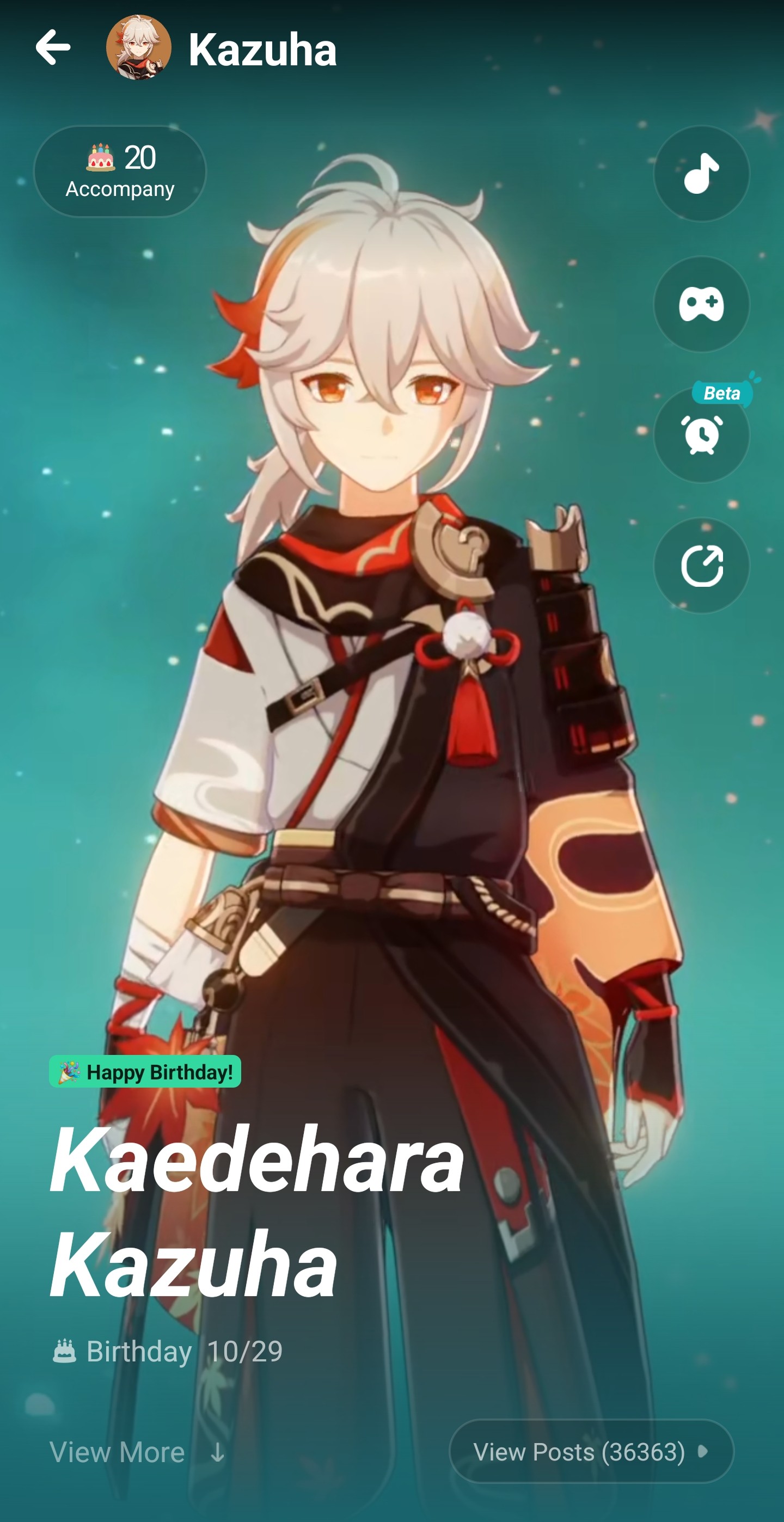 Kazuha & Nahida are my top 2 companionship favorites! Genshin Impact ...
