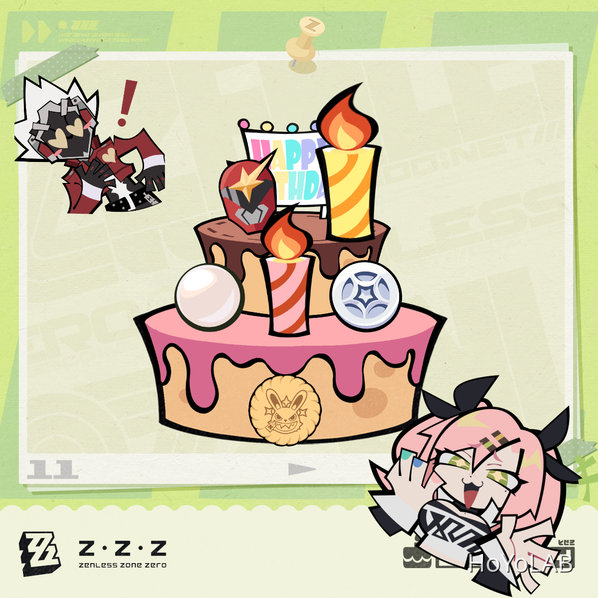 Happy Birthday Month Billy Kid and Nicole! Zenless Zone Zero | HoYoLAB
