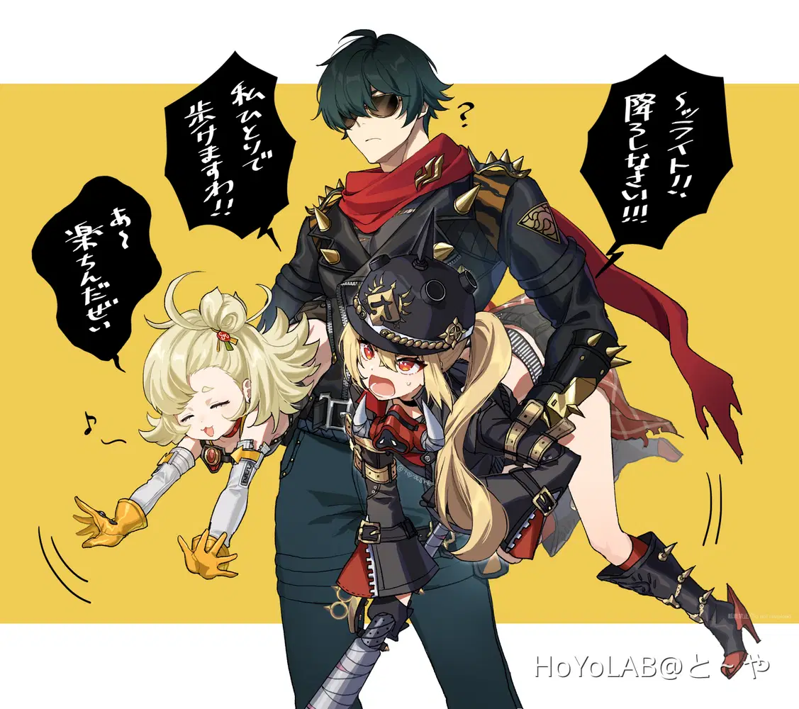 抱えられるルーシー可愛かったな…って Zenless Zone Zero | HoYoLAB