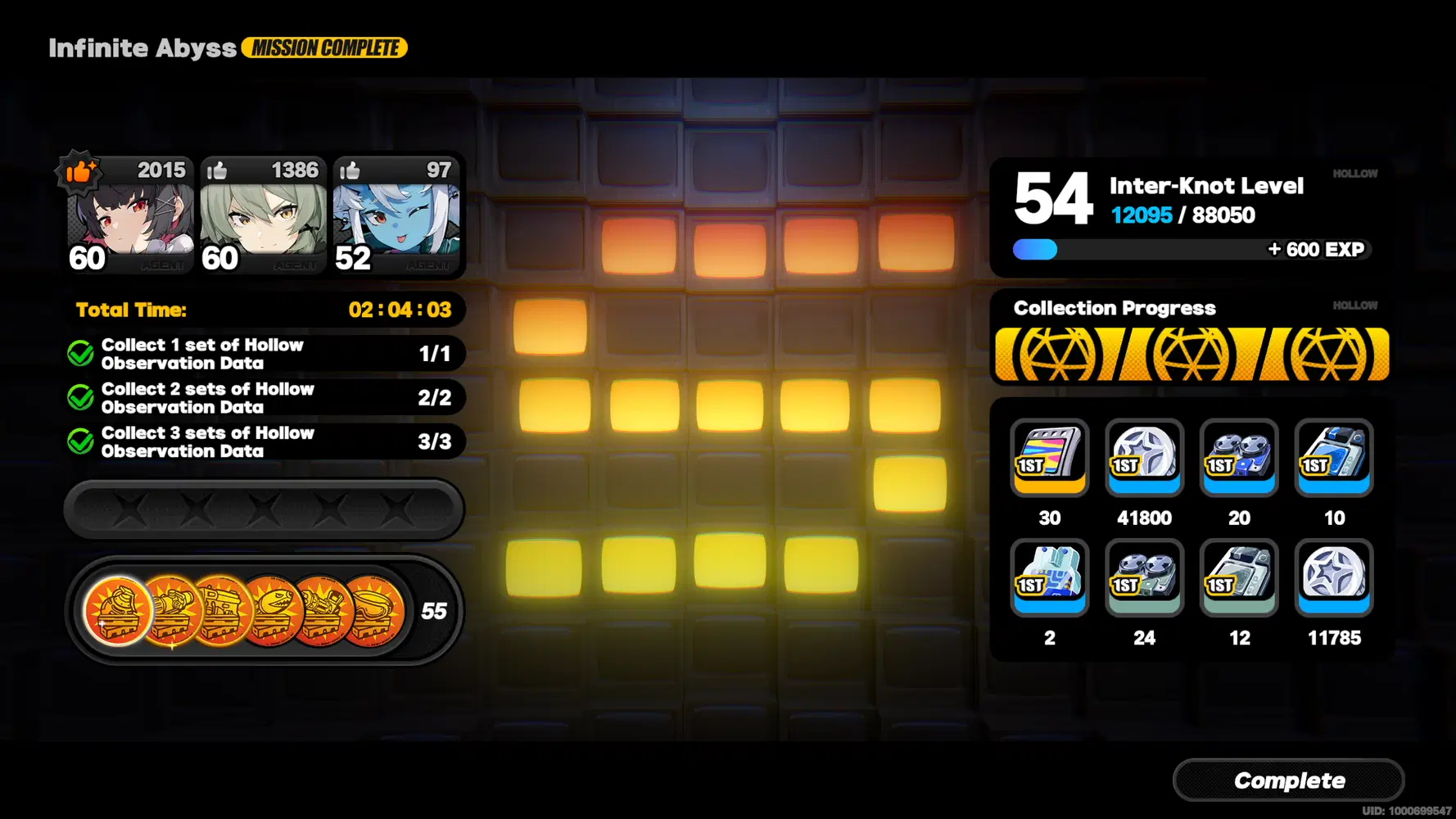 Finished The Last Quest Available to Me in 1.2 for ZZZ! Zenless 