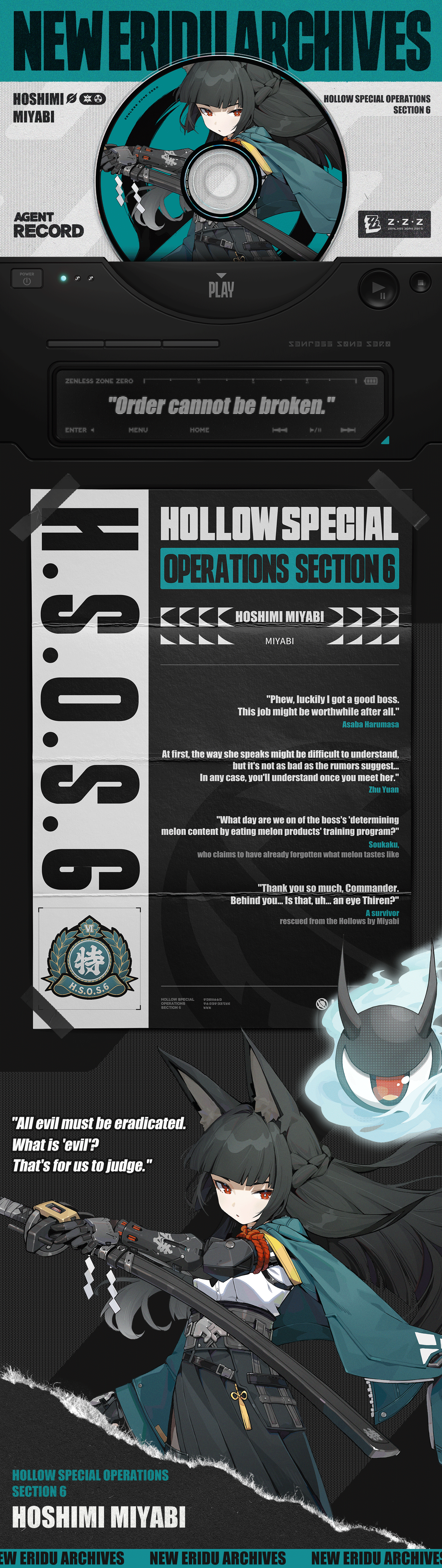 Agent Record | Hoshimi Miyabi Zenless Zone Zero | HoYoLAB