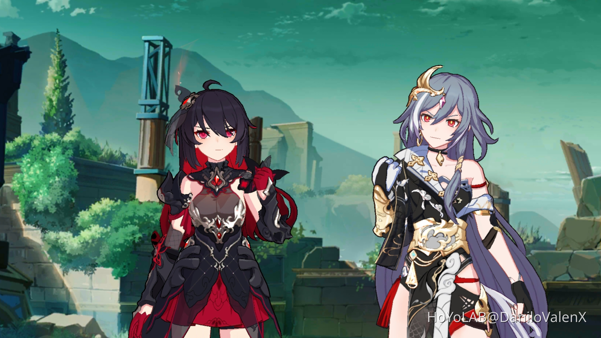 Seele (Veliona) & Senti • Honkai Impact 3rd | HoYoLAB