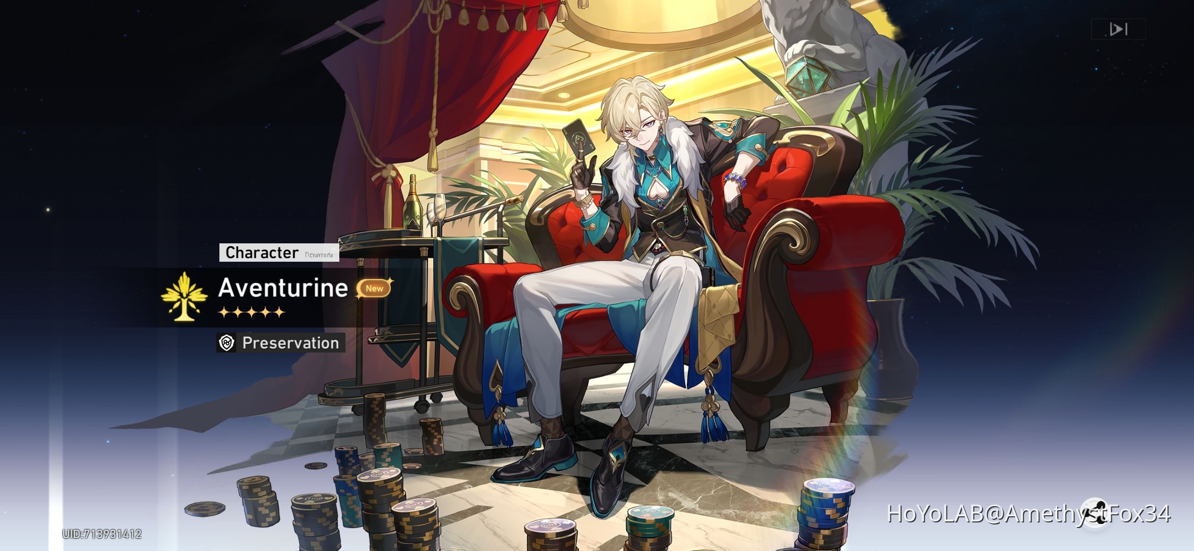 ♠️ Got the gambler casanova + his LC again Honkai: Star Rail