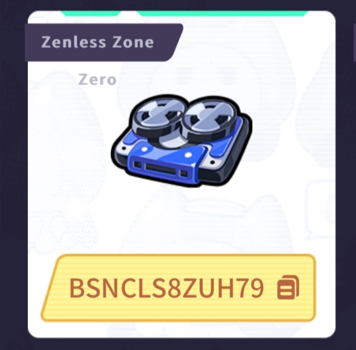 Free for all, one code, one winner! Zenless Zone Zero | HoYoLAB