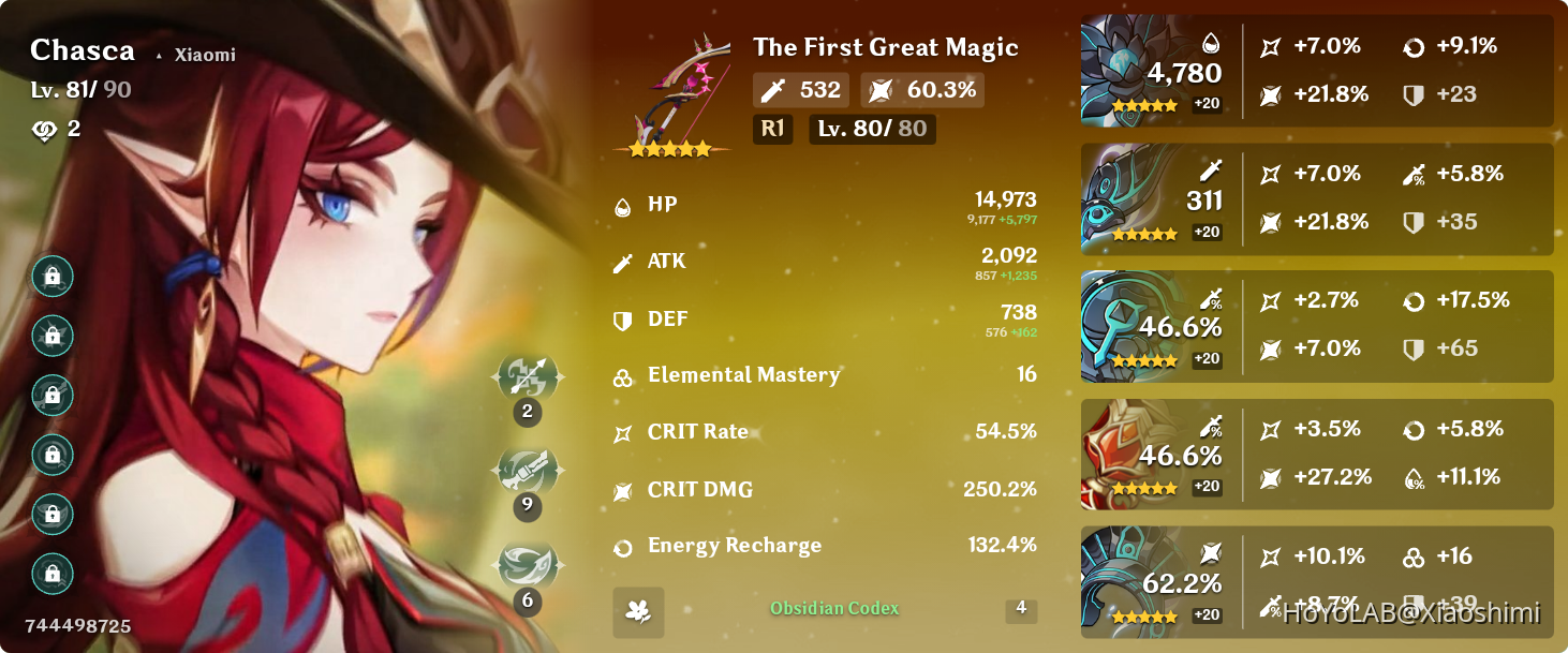 RATE MY CHASCA BUILD! Genshin Impact | HoYoLAB
