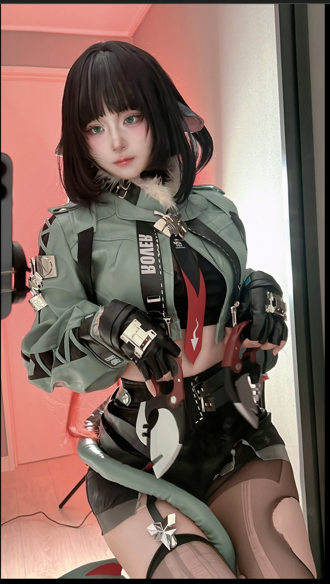 Jane doe cosplay cosplayer purinchan zenless zone zero hoyolab