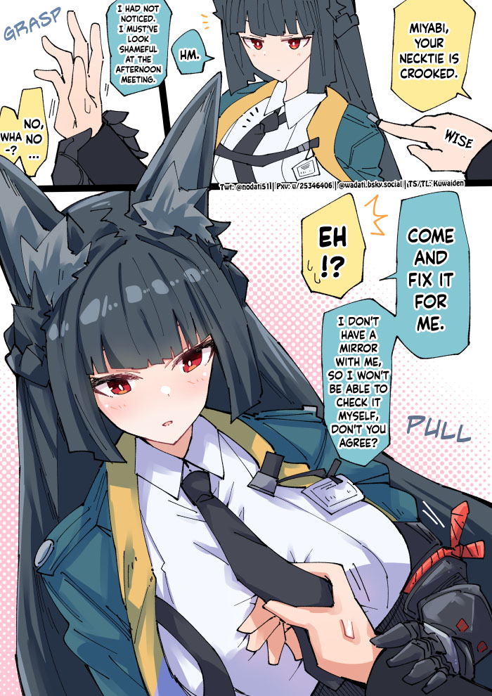 Necktie and Miyabi Zenless Zone Zero | HoYoLAB