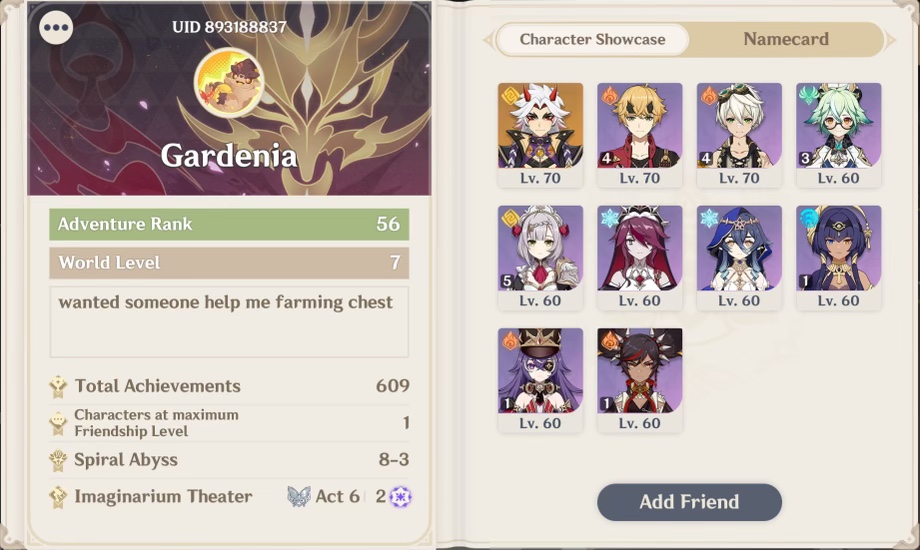 Anyone able to help this person? Genshin Impact | HoYoLAB