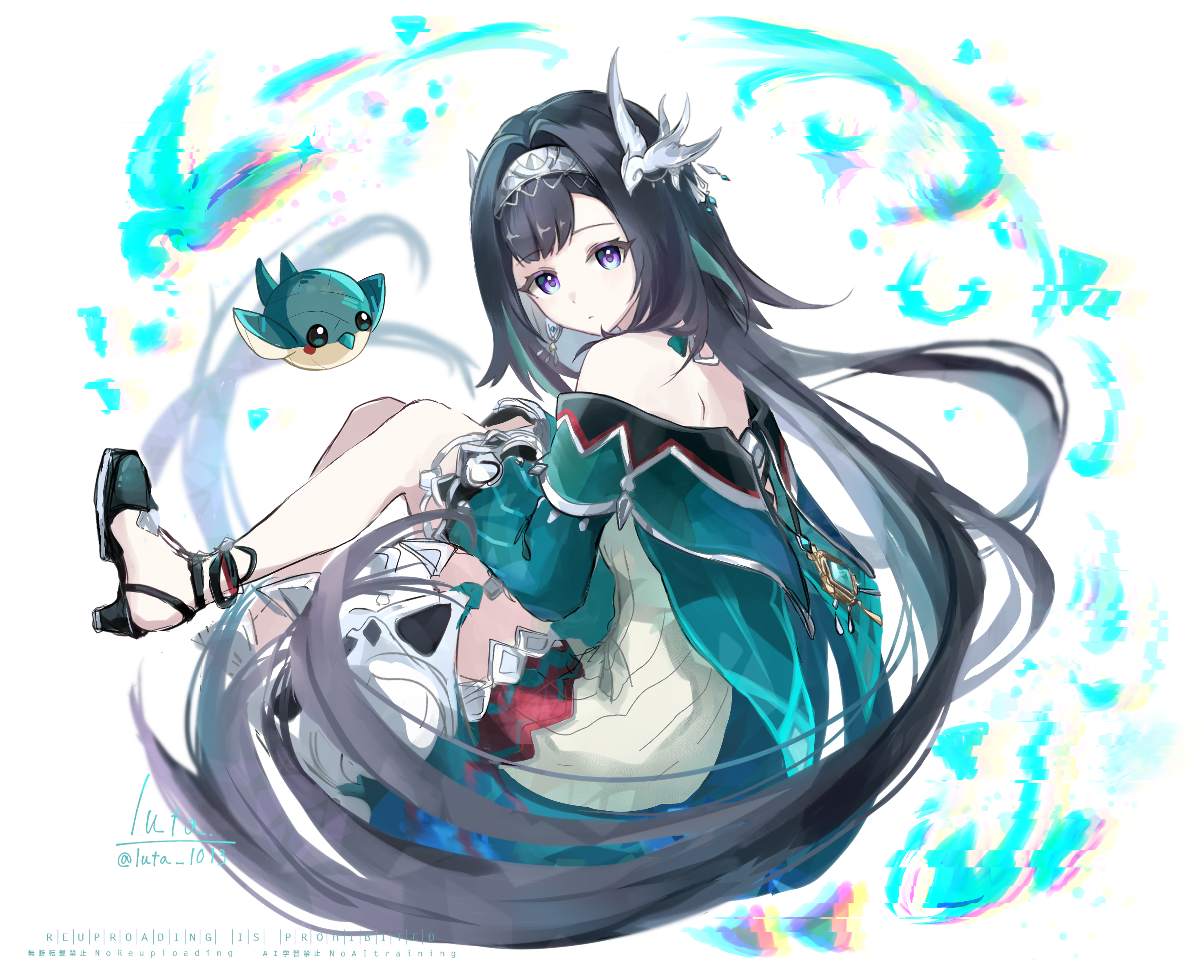 お絵描き【藍硯】 Genshin Impact | HoYoLAB