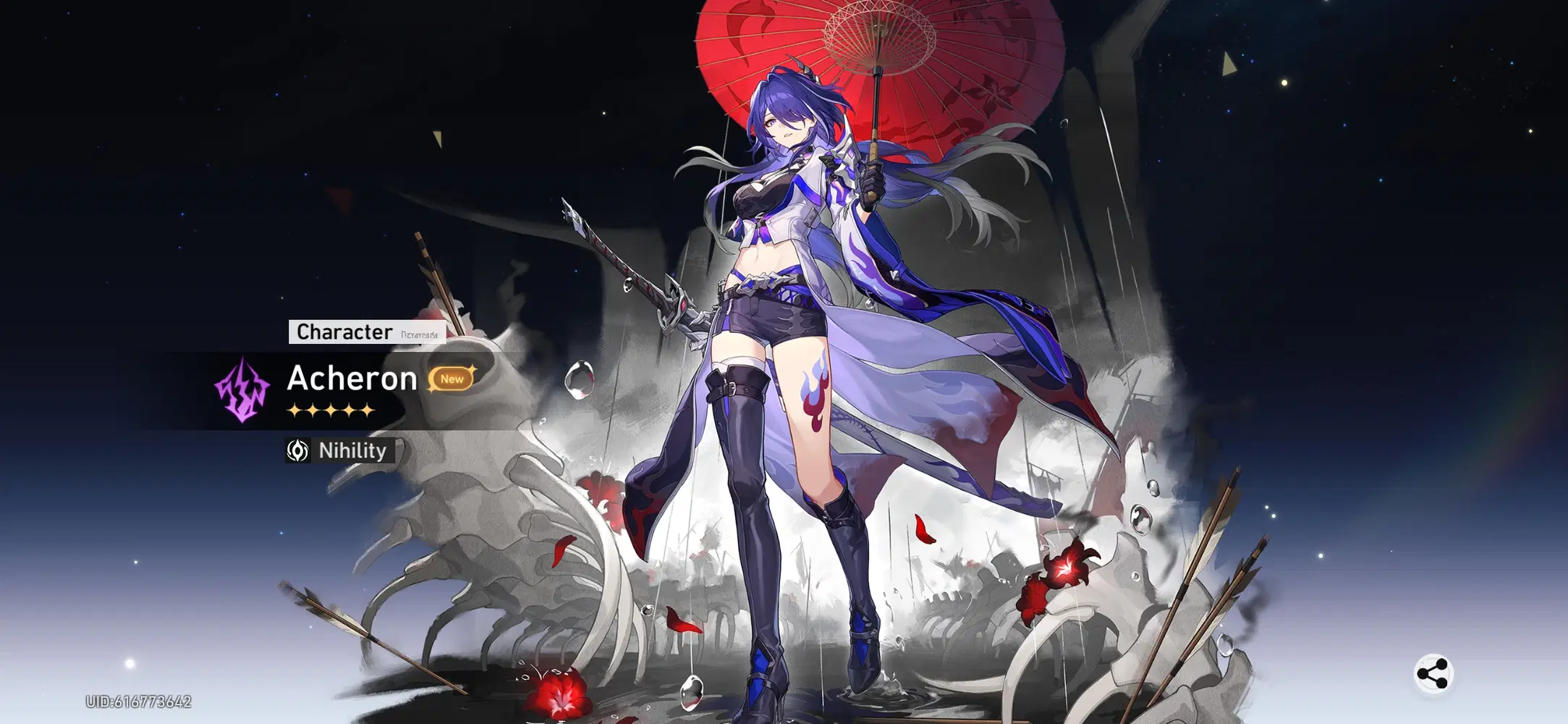 Guys I got Acheron after getting Rappa Honkai: Star Rail | HoYoLAB