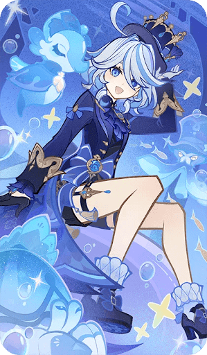 5枚目フリーナ参考画像 5枚目フリーナ参考画像 Genshin 原神 フリーナ 5 - secretcanvas