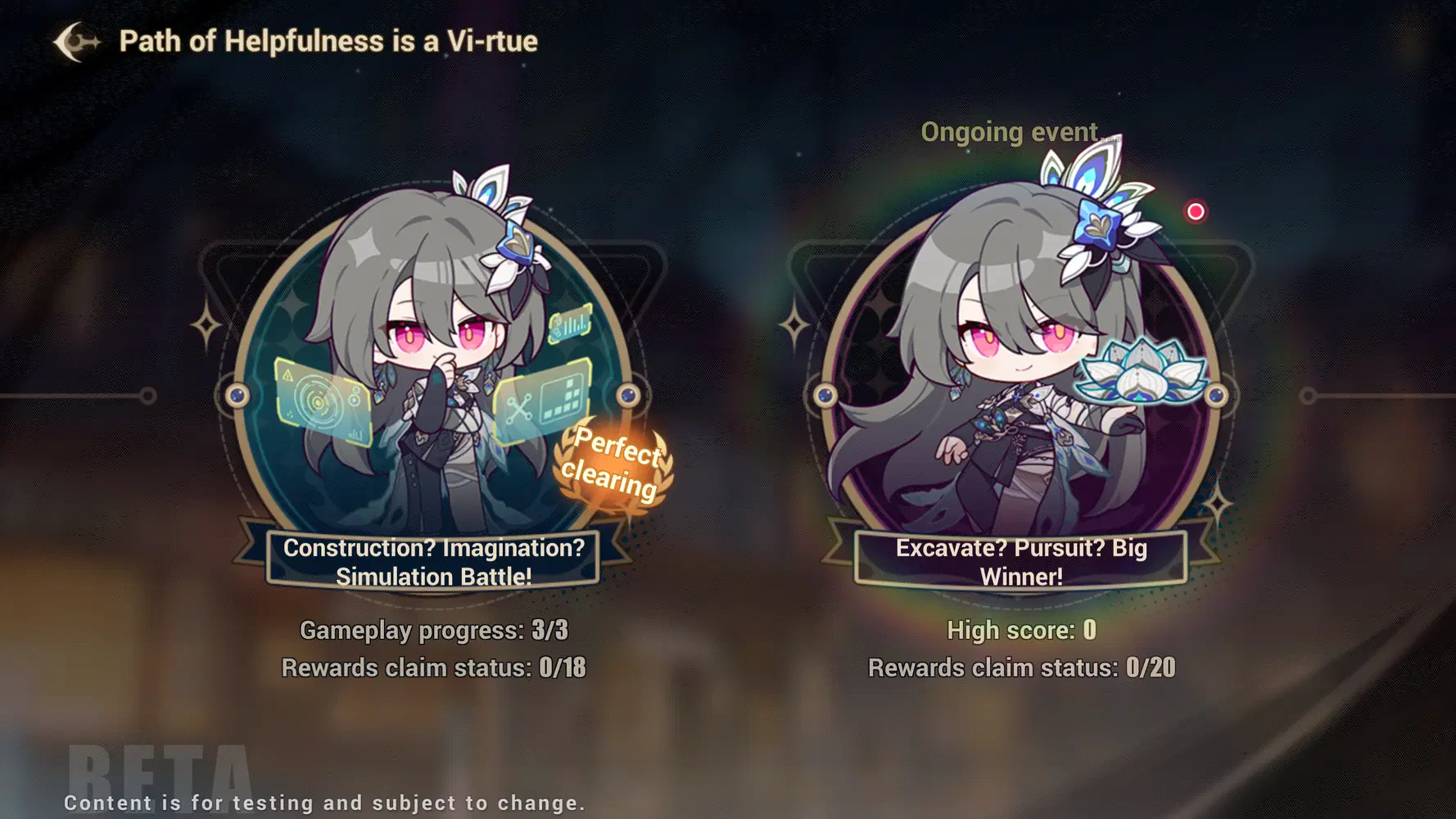 HI3 Beta 7.9] Minor Events Overview Guide Honkai Impact 3rd