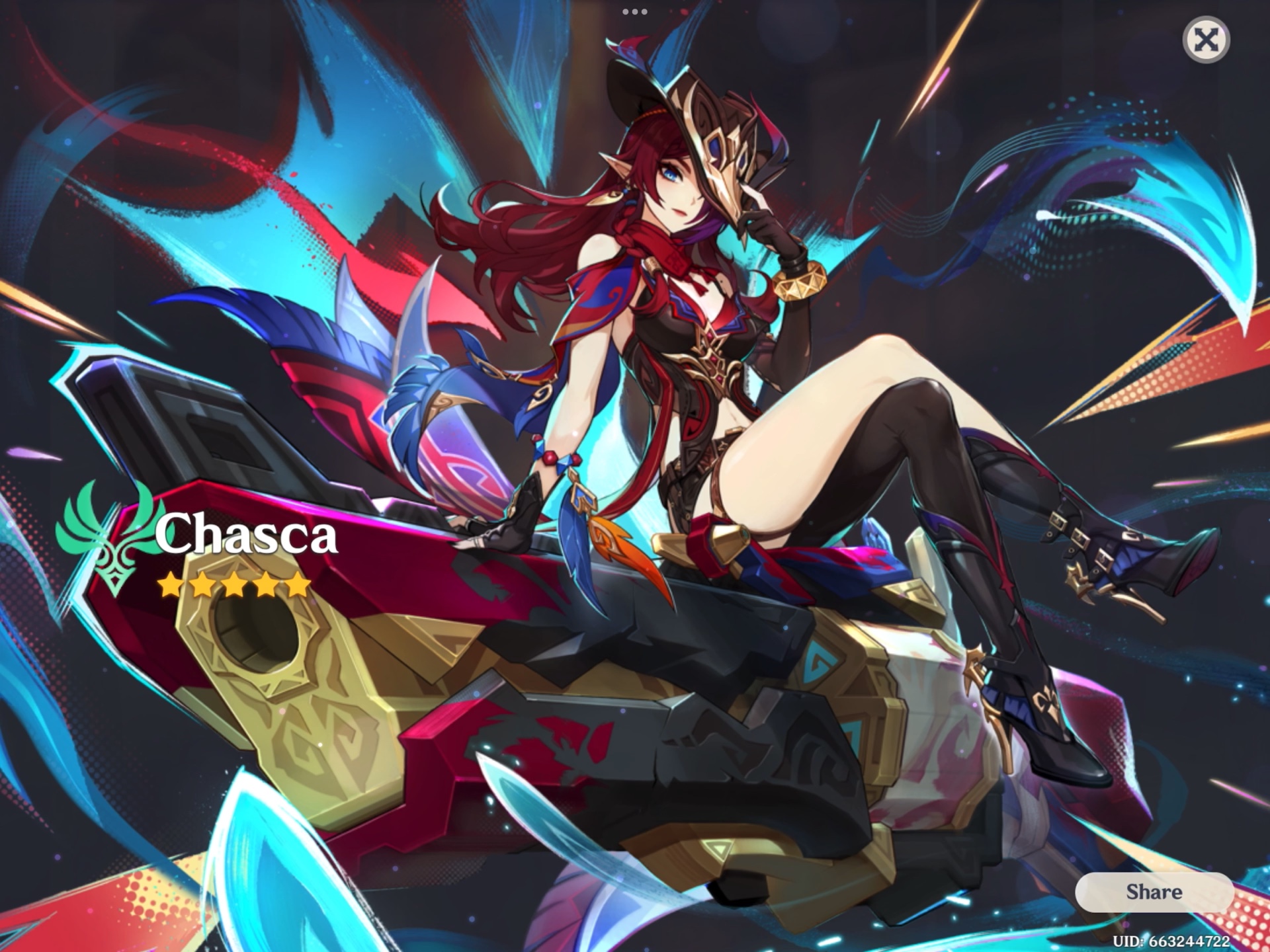 Chasca showcase (of course) Genshin Impact | HoYoLAB
