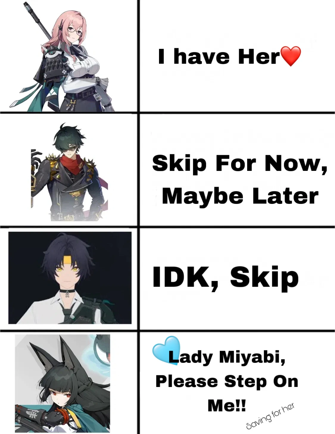 My Pulling Plans Zenless Zone Zero | HoYoLAB