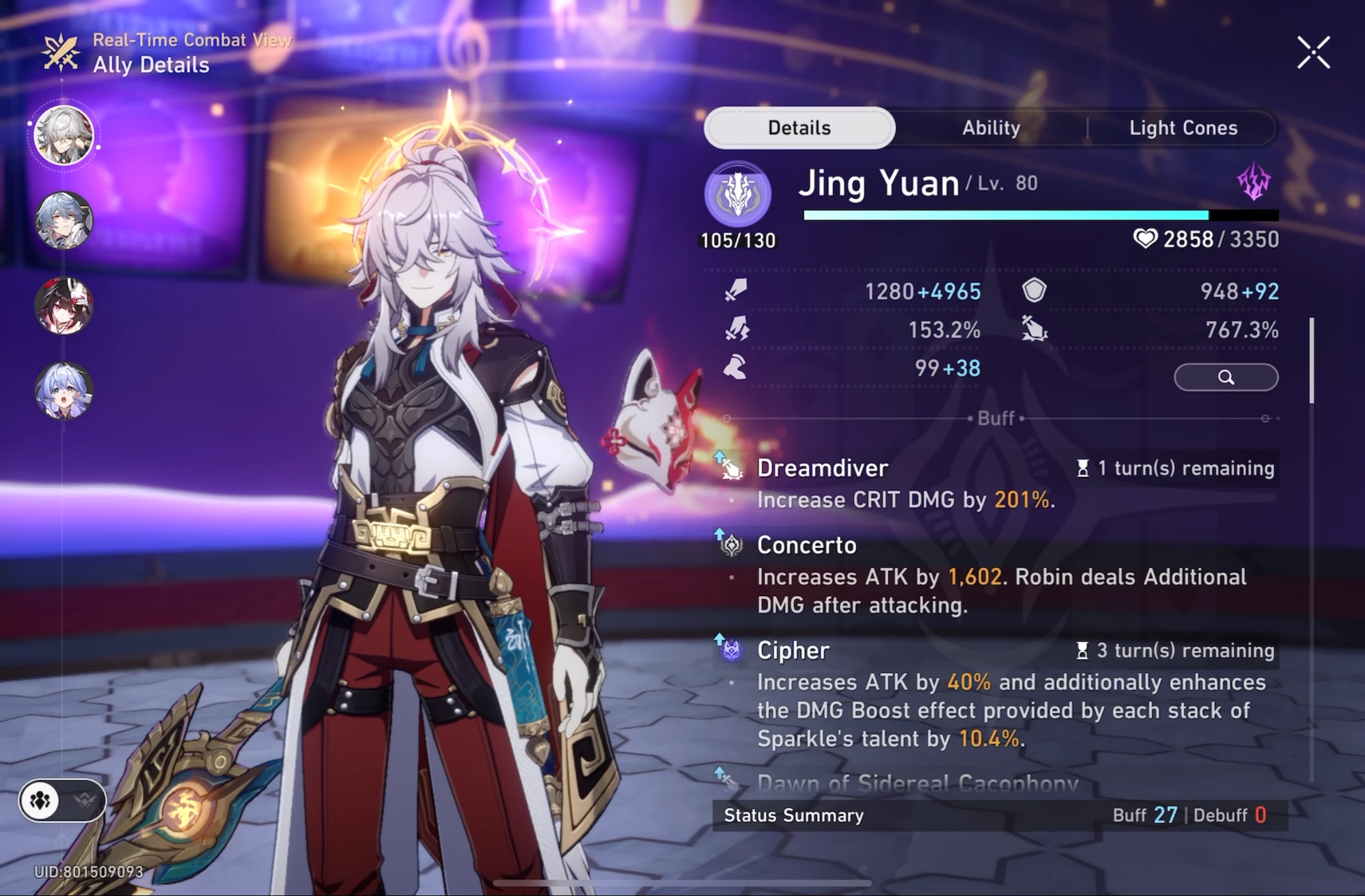 Testing out King Yuan reborn in MOC 12… Honkai: Star Rail | HoYoLAB