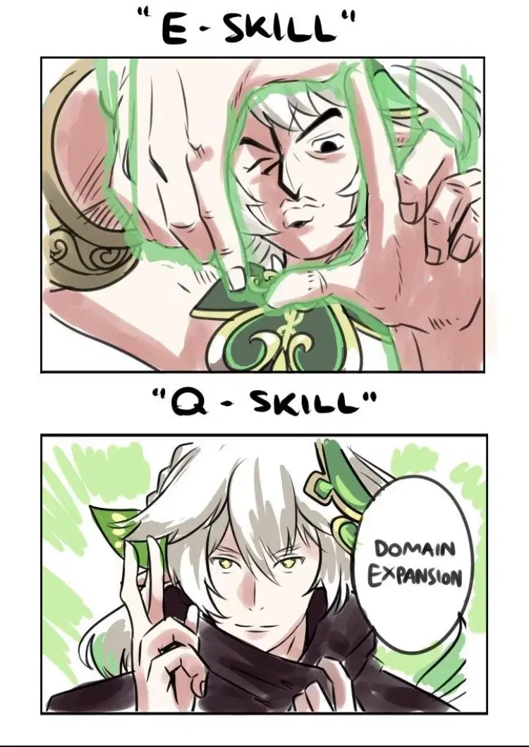 Memes I definitely didn't steal ehe~ Genshin Impact | HoYoLAB, image size:750x1059