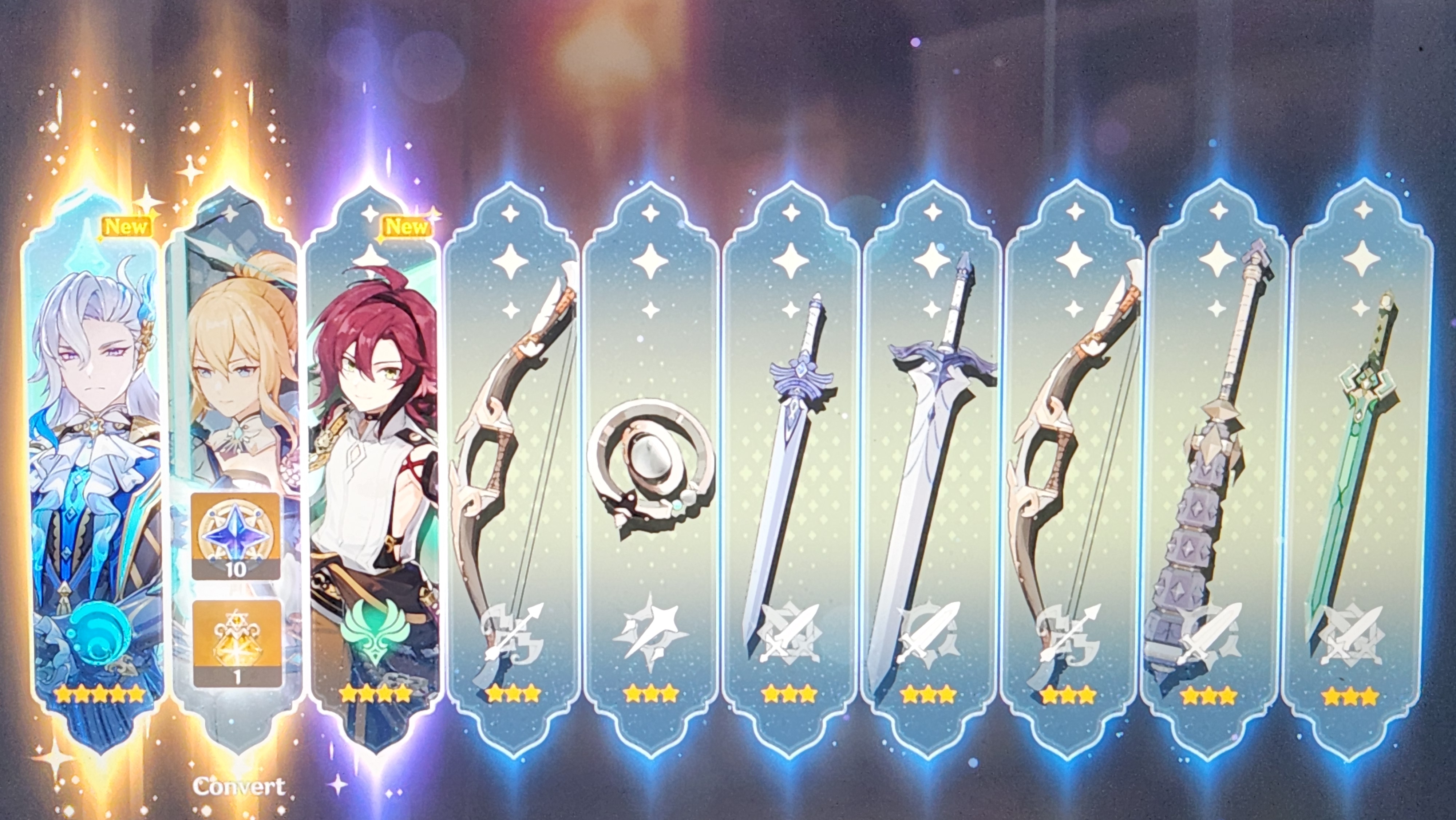 This is my first getting a double 5 star Genshin Impact | HoYoLAB