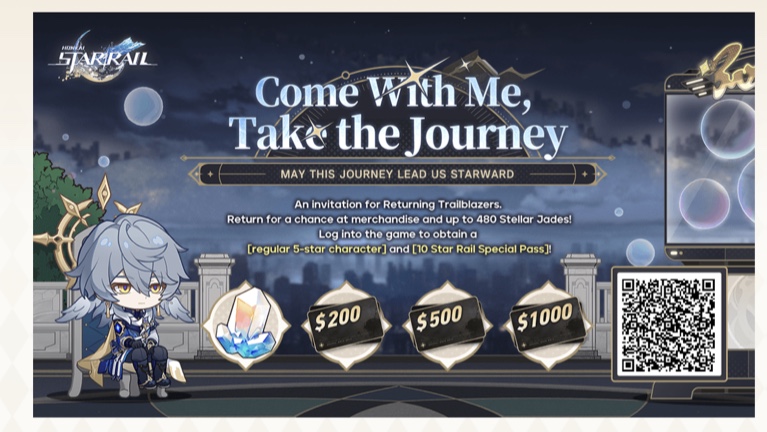Please make sure the scan Honkai: Star Rail | HoYoLAB