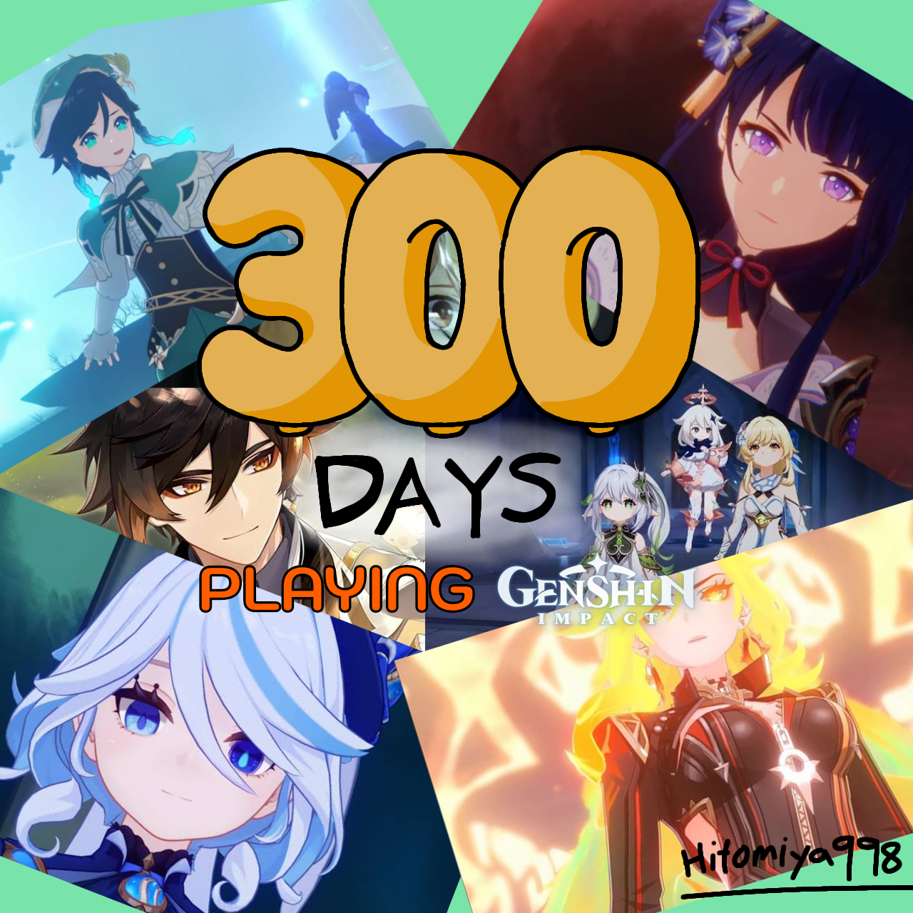 🗓️300 Days Playing Genshin Impact🗓️ Genshin Impact | HoYoLAB