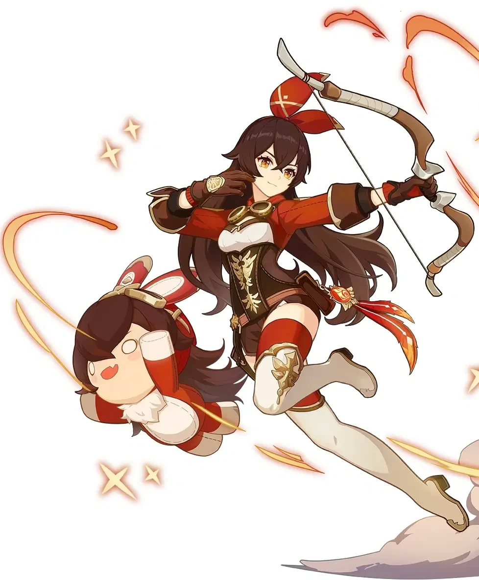 Design for amber Genshin Impact HoYoLAB