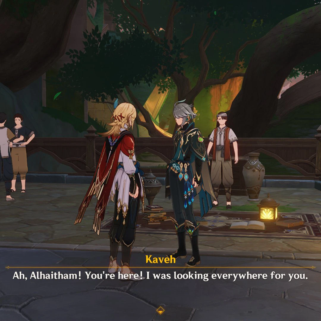 Does anyone have the full interaction/quest for this? Genshin Impact ...