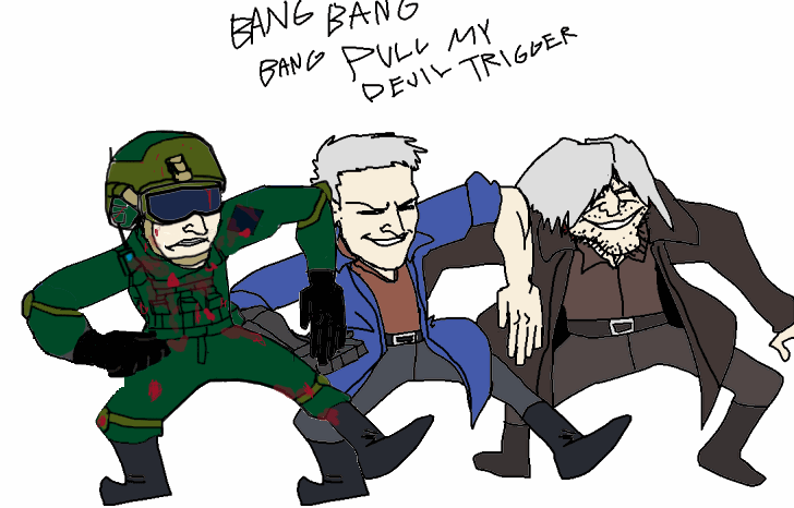 You know I'm surprised no one's done the Devil Trigger dance meme with ...