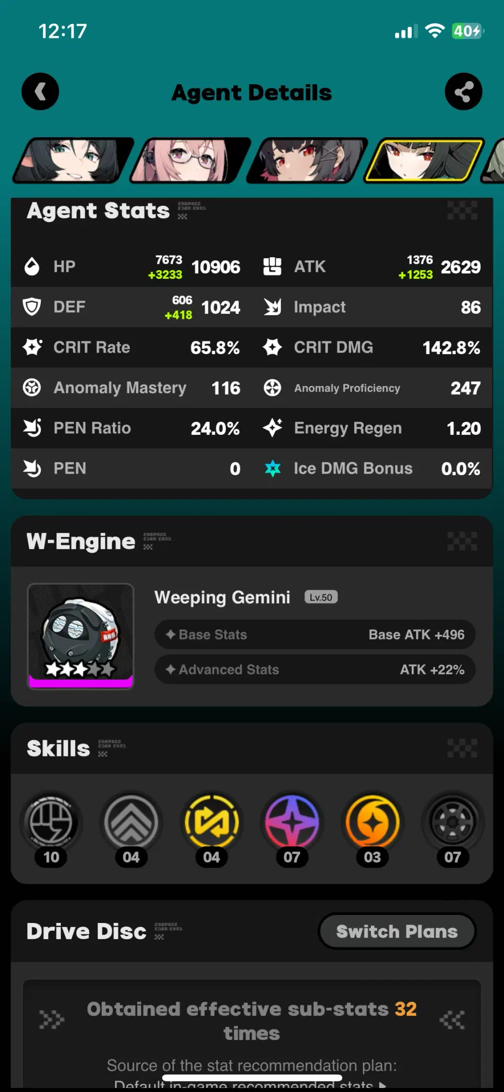 How much better is Roaring Ride than Weeping Gemini or Rainforest