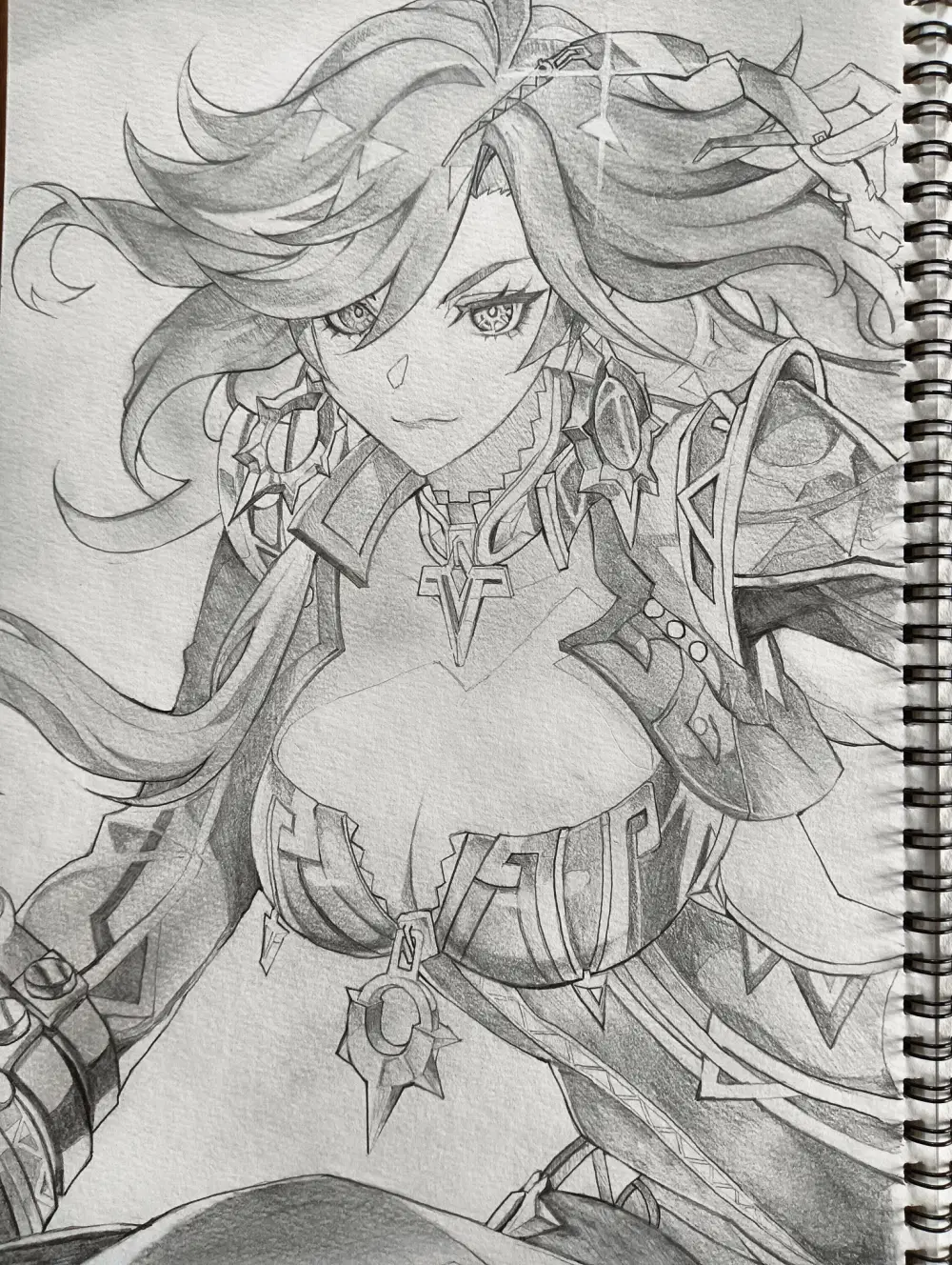 マーヴィカさま描きました(模写) Genshin Impact | HoYoLAB