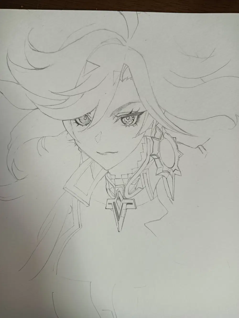 マーヴィカさま描きました(模写) Genshin Impact | HoYoLAB