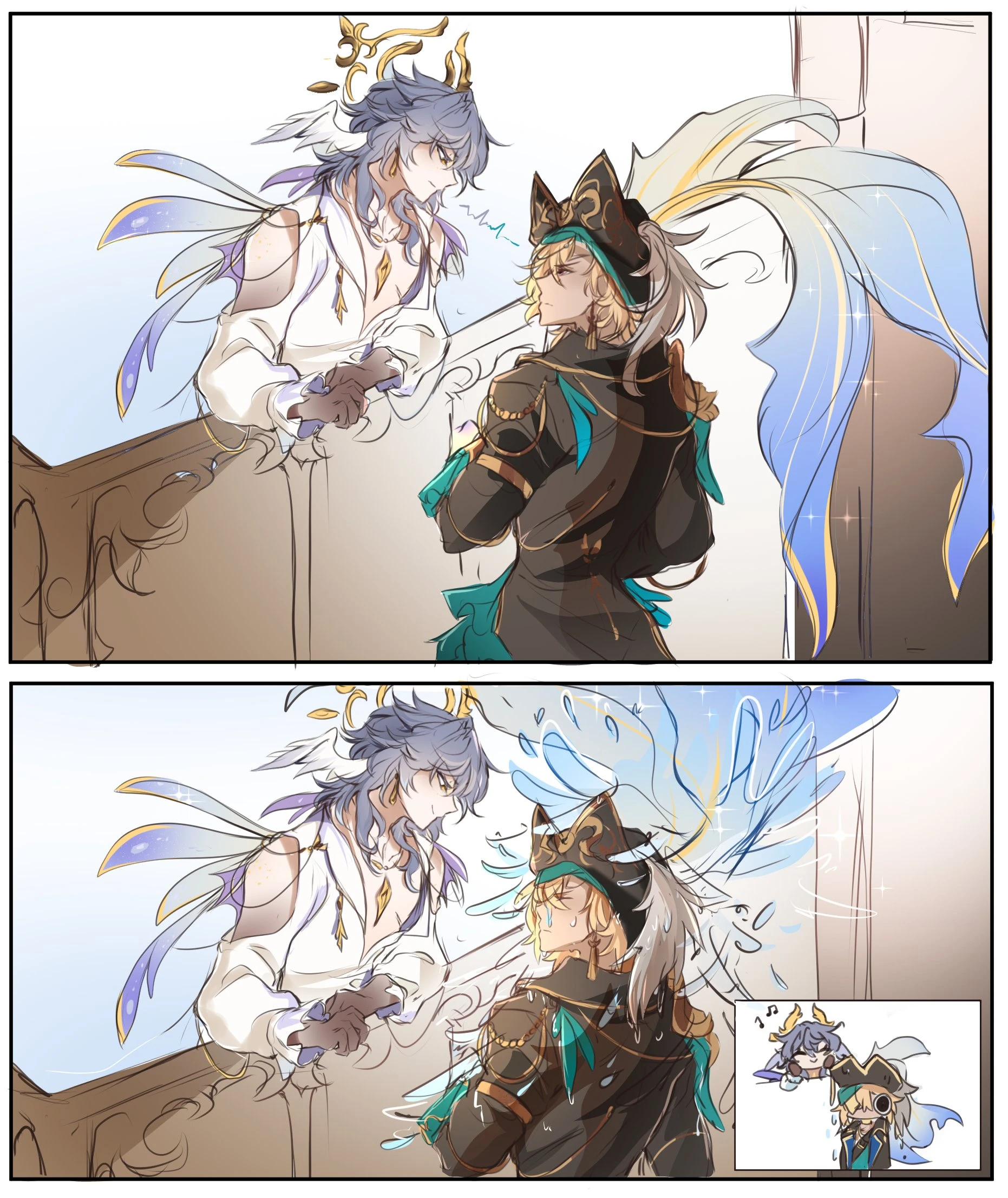 AU siren/pirate [Sunturine/Avenday] Honkai: Star Rail | HoYoLAB