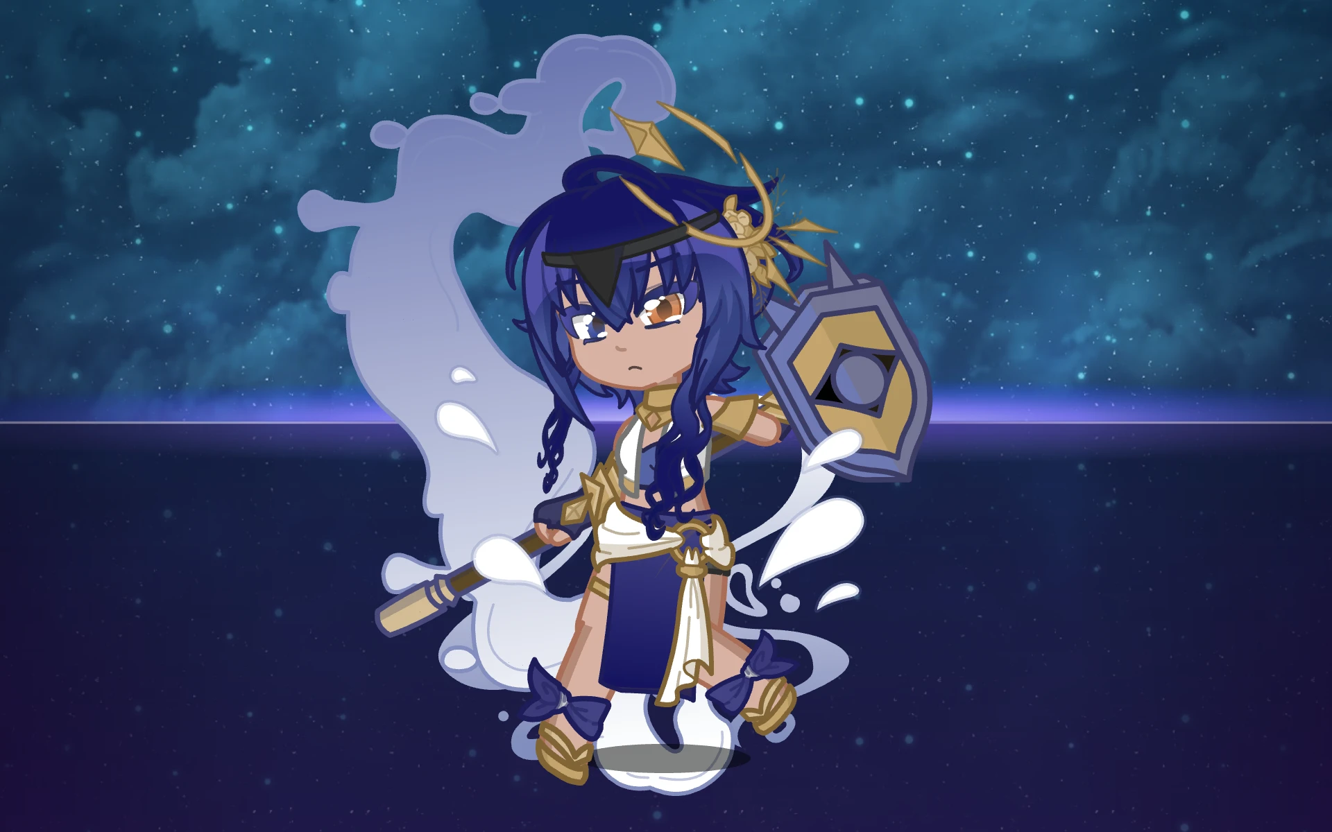 Recreating EVERY Genshin character in Gacha Life PART 2: C-E Genshin ...