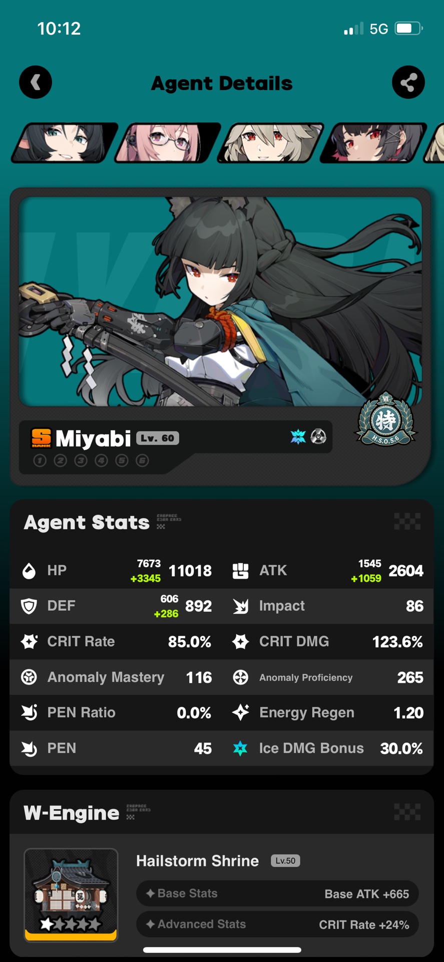 Miyabi Build - ATK% or CRT DMG% Zenless Zone Zero | HoYoLAB