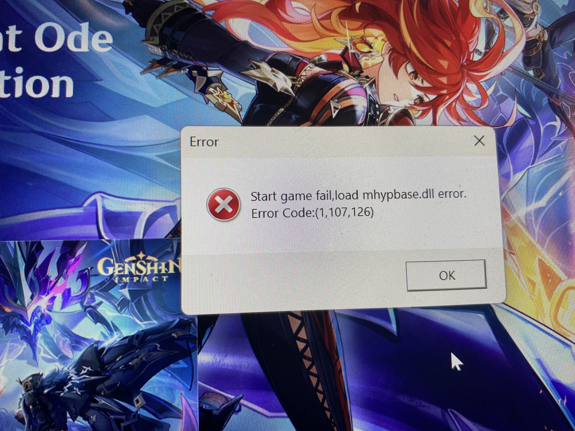 Genshin Impact fails to launch Genshin Impact | HoYoLAB