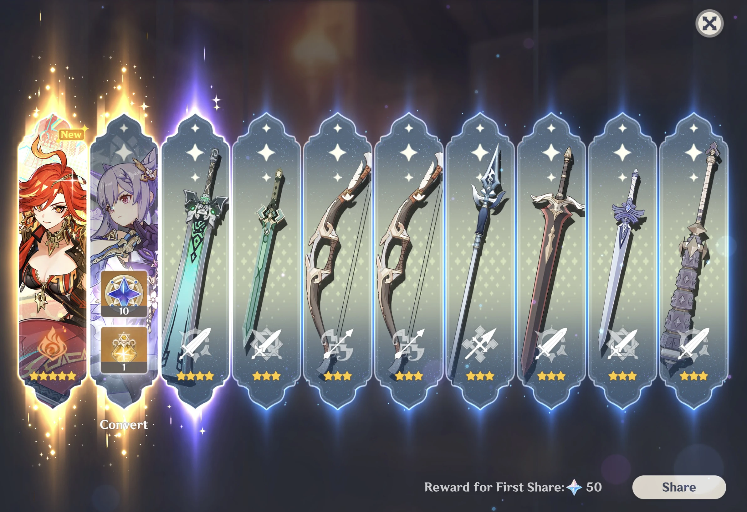 My first 2 5 star in 10 pulls Genshin Impact | HoYoLAB
