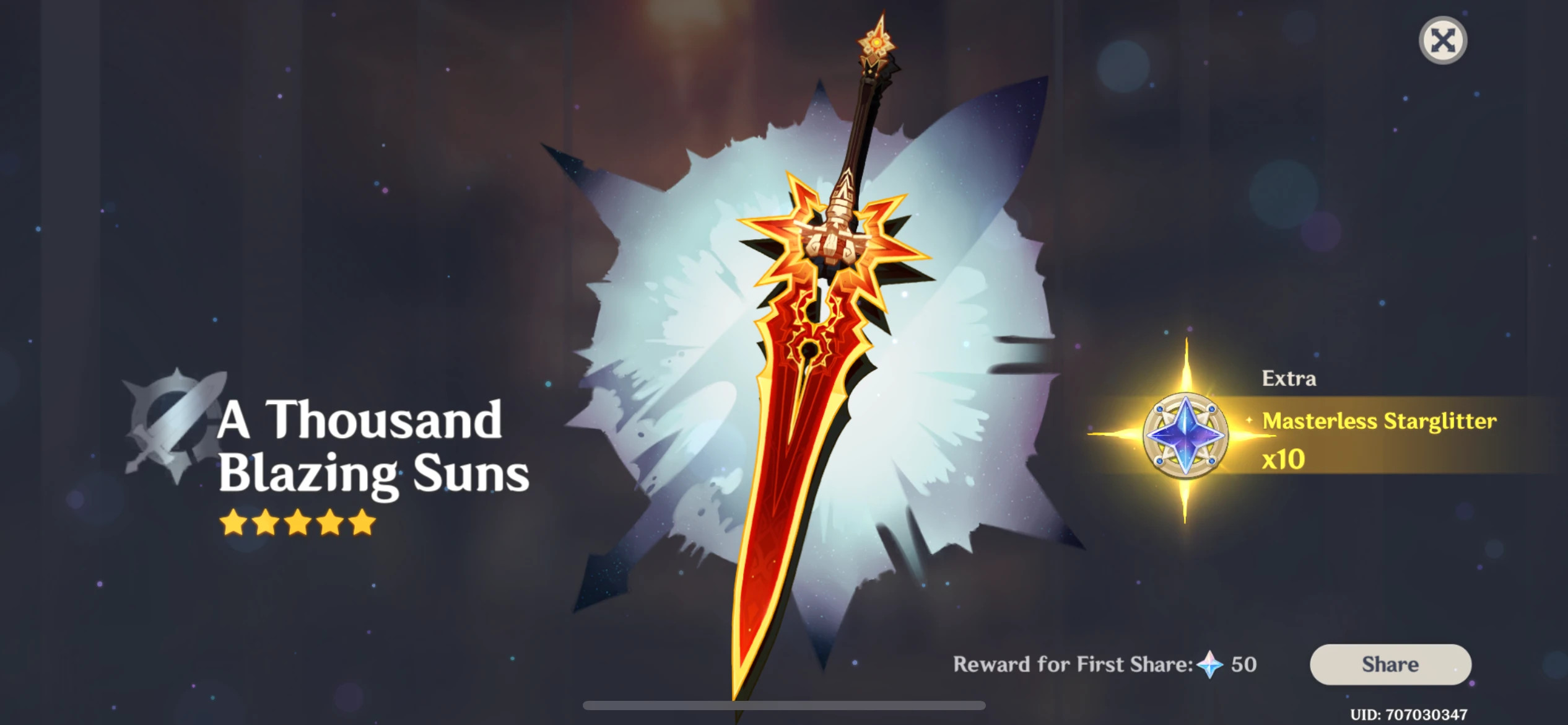 A Thousand Blazing Suns Genshin Impact HoYoLAB