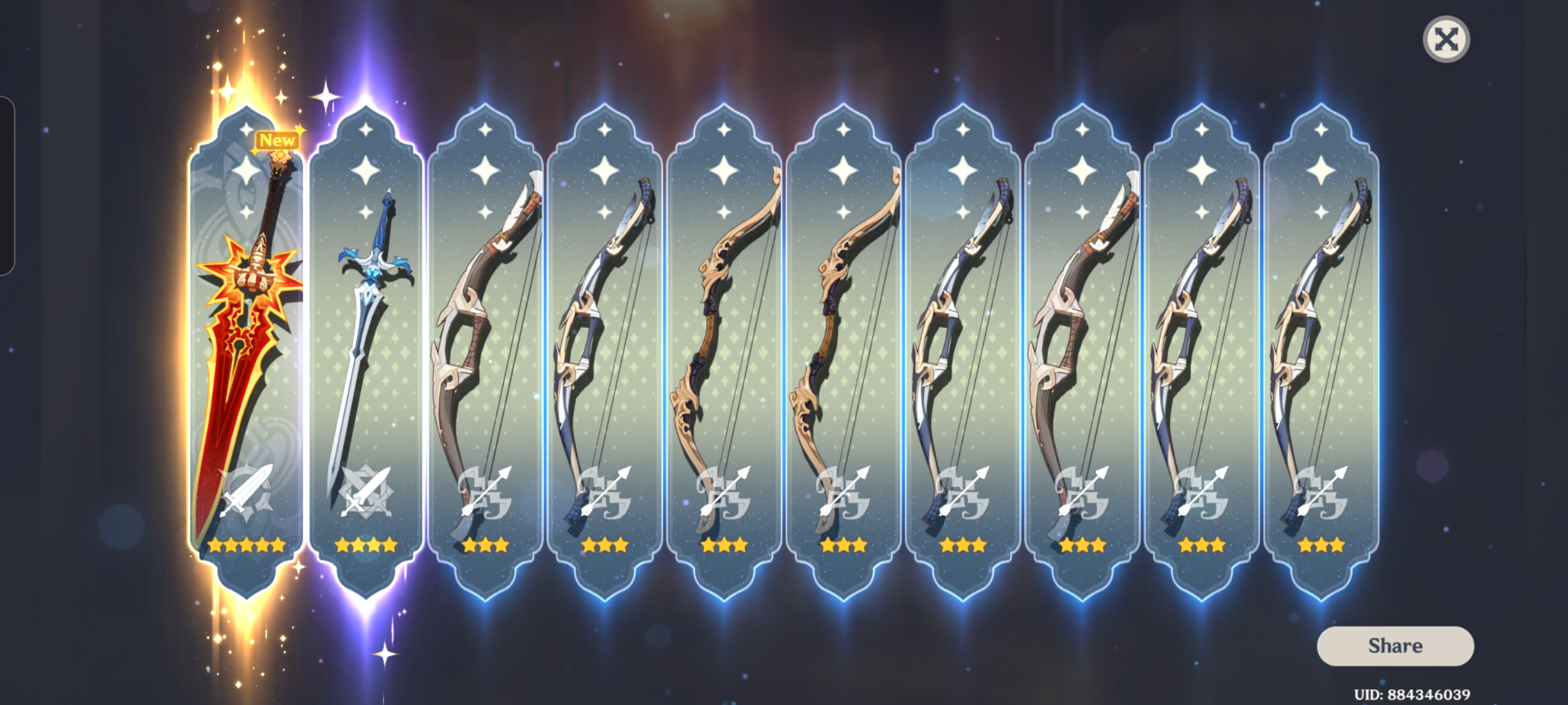 My first weapon banner pulls Genshin Impact | HoYoLAB