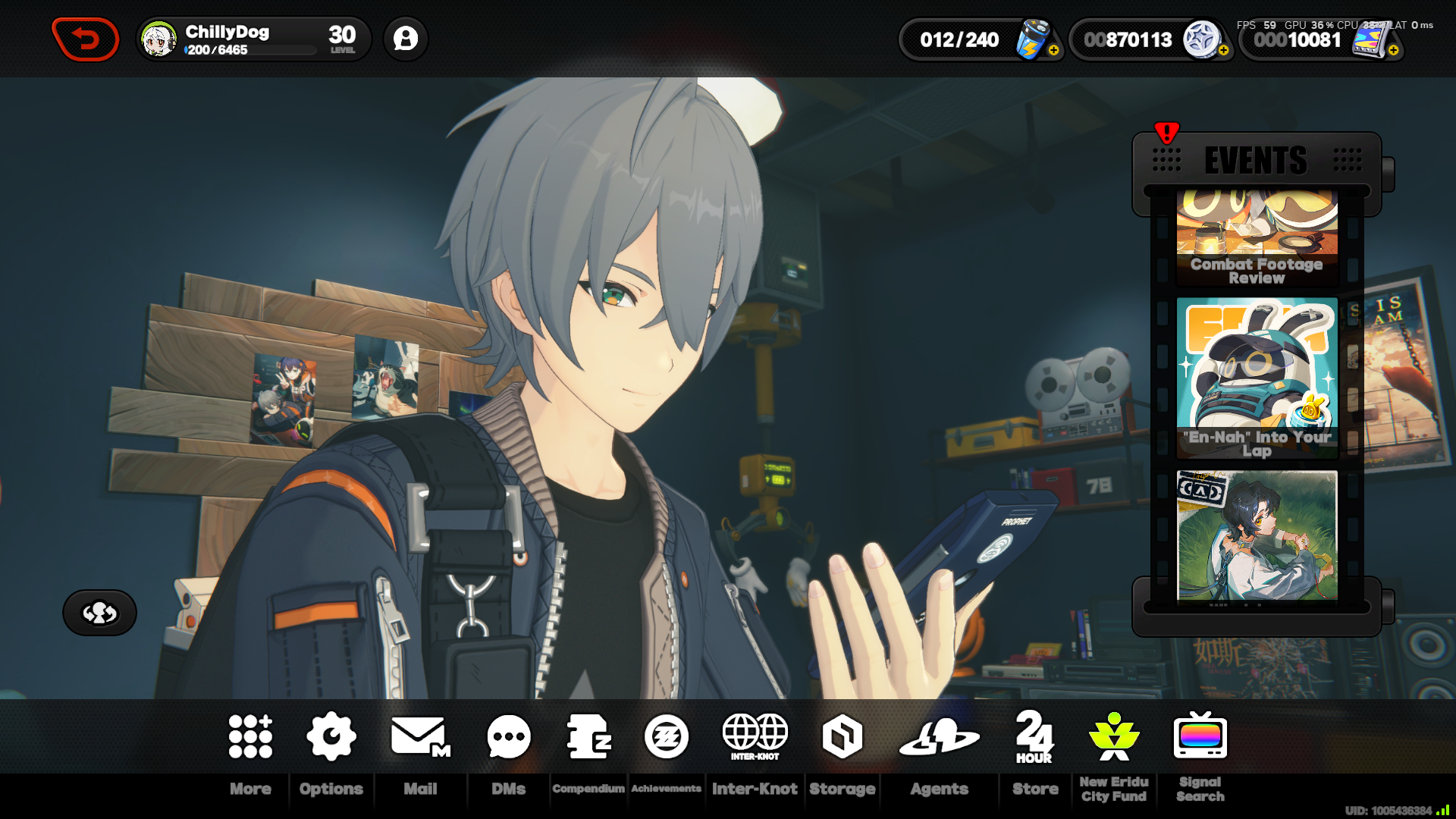 Day 10 Progress in ZZZ! Zenless Zone Zero | HoYoLAB