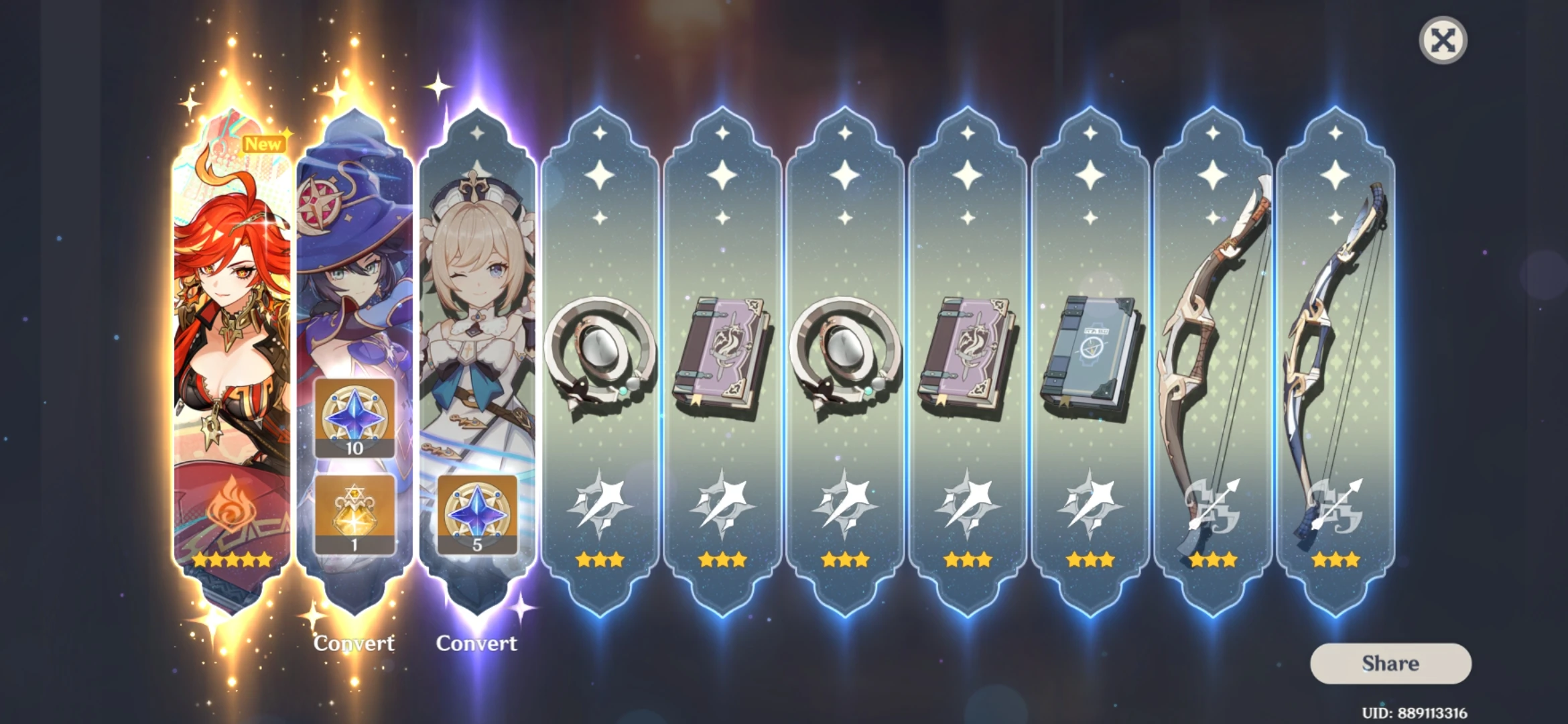 First Lucky Pull Genshin Impact | HoYoLAB