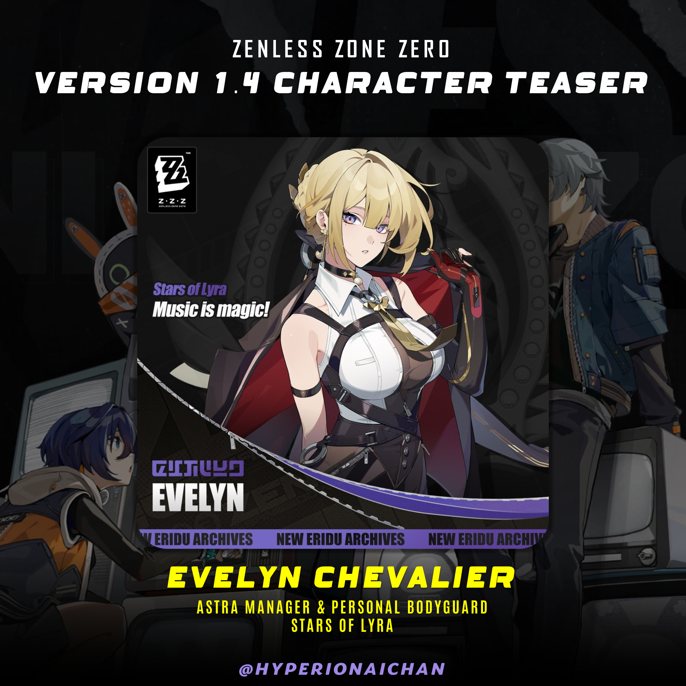 Zenless Zone Zero ❱ Version 1.5 Teaser丨Manager Eve, On Duty