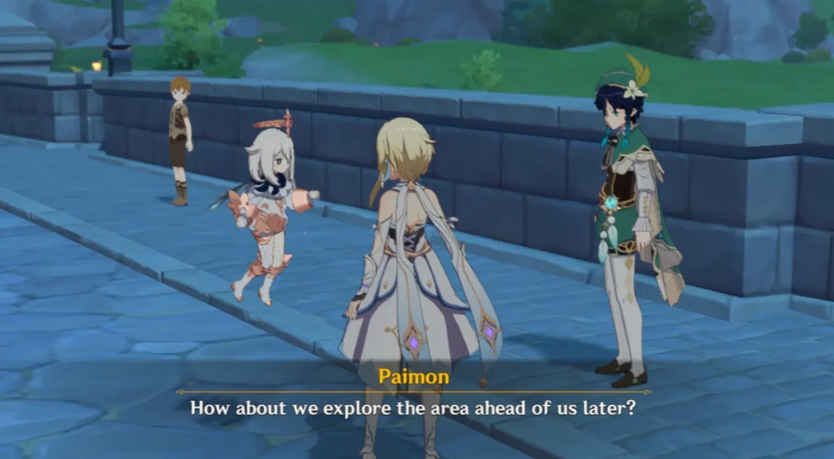 Will you do this to paimon if she said her favourite line ? Genshin ...