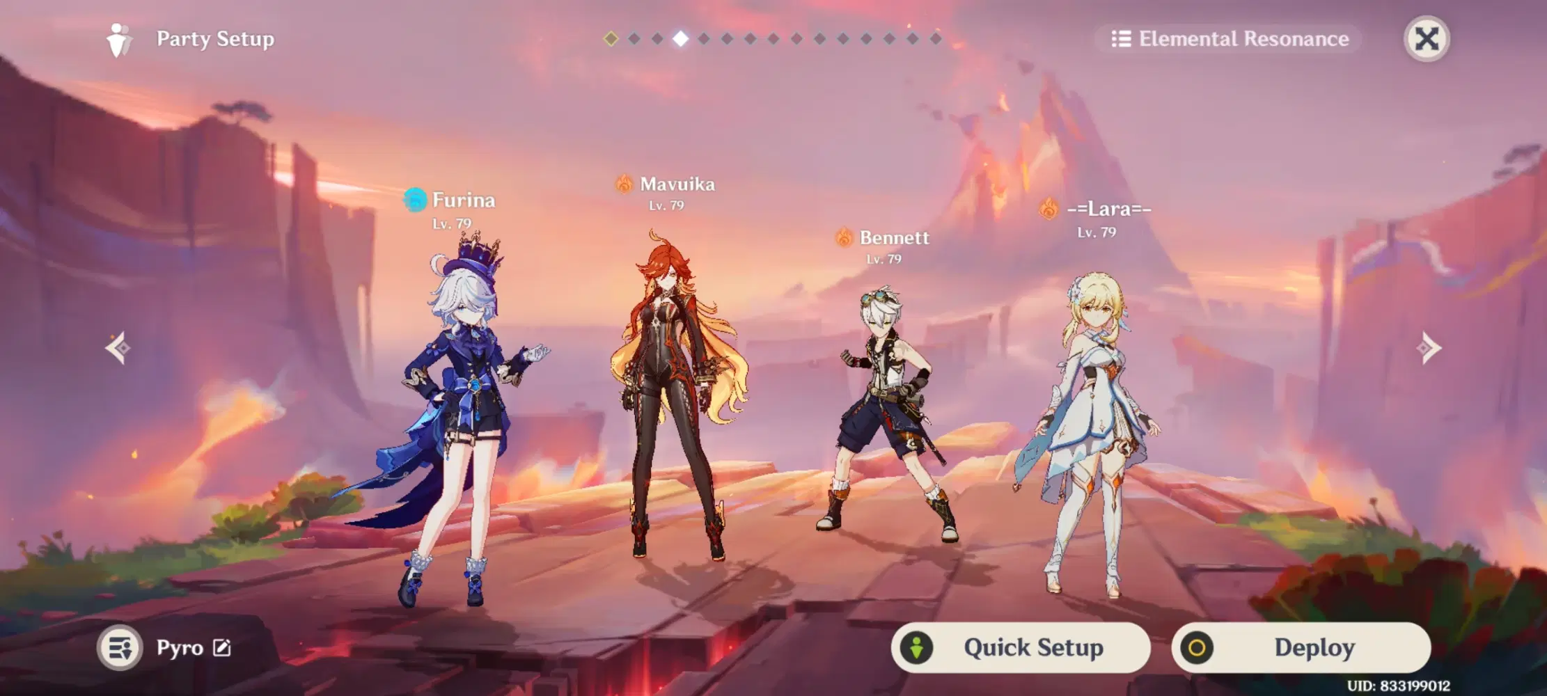 is this a good Mavuika Vape Team? Genshin Impact