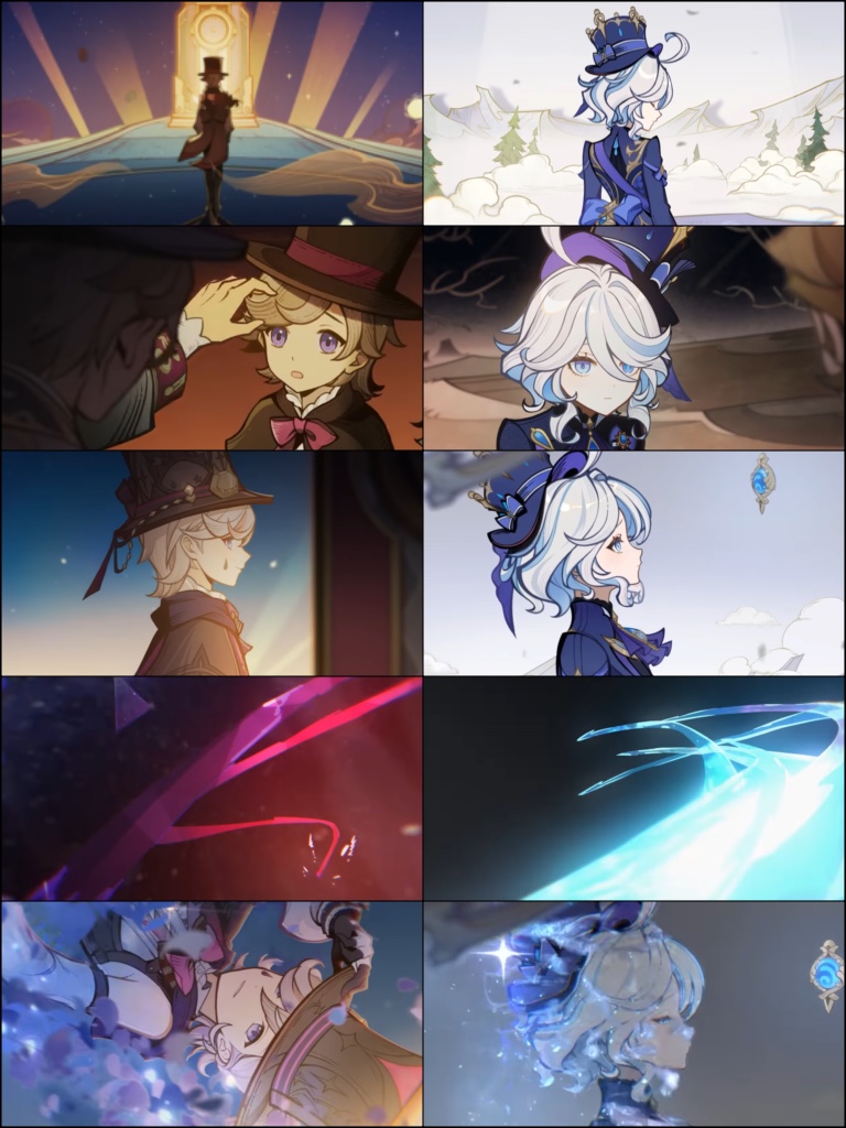 Lyney and Furina ️💙🪄💧 Genshin Impact | HoYoLAB