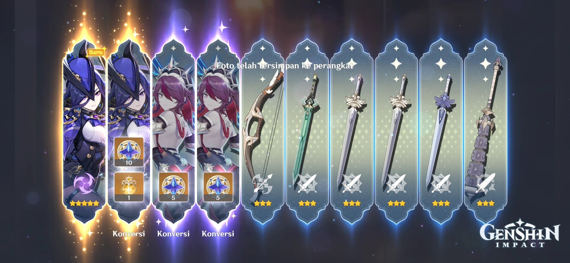 I GOT DOUBLE 5 STARS!!!! Genshin Impact | HoYoLAB