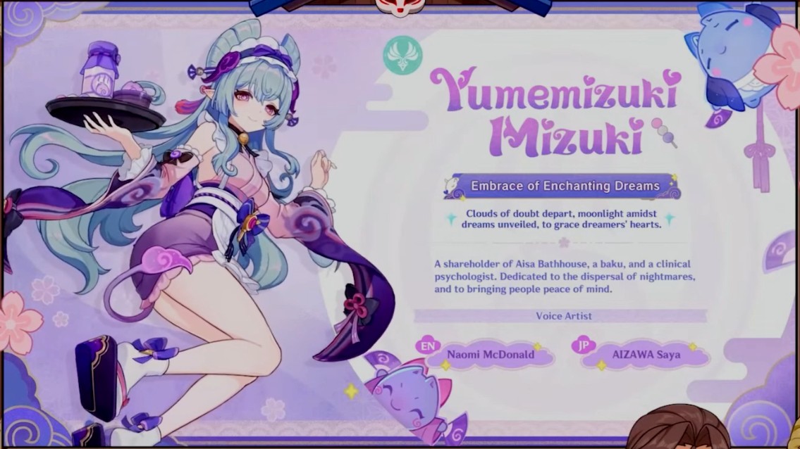 Yumemizuki Mizuki in Genshin Impact - Discovering Artistic Brilliance and Fan Creativity