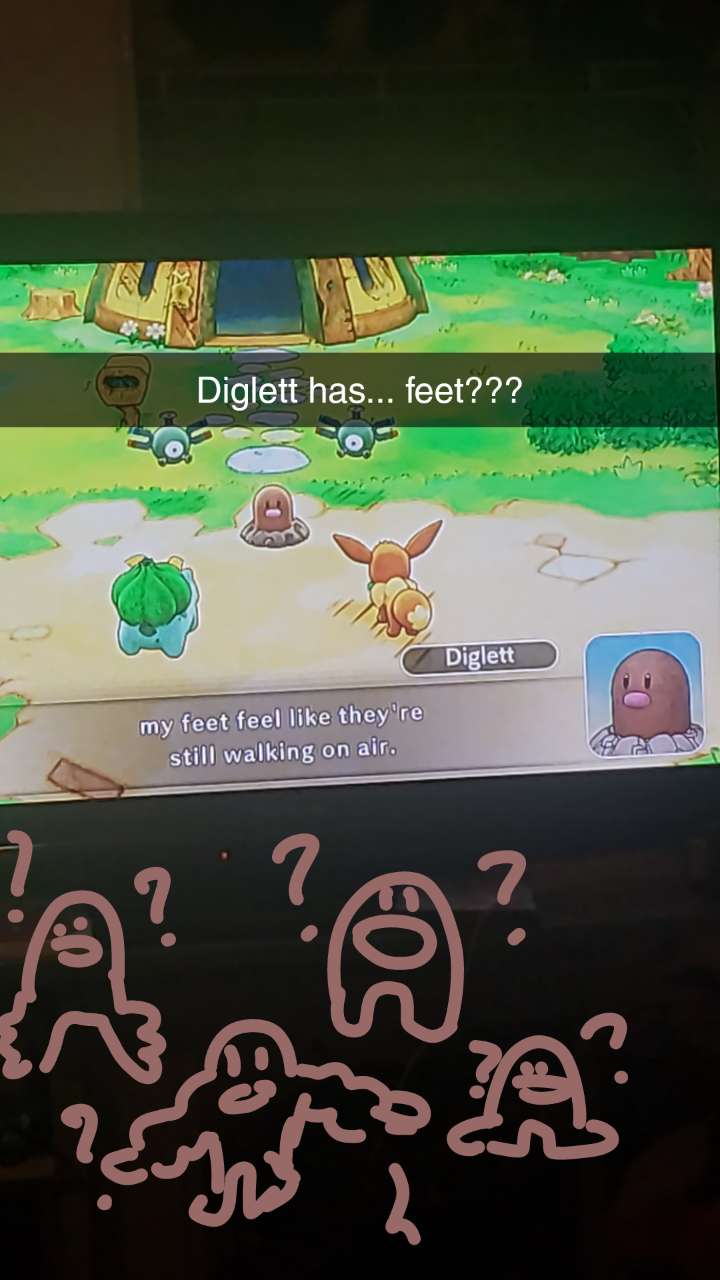 Diglett Feet